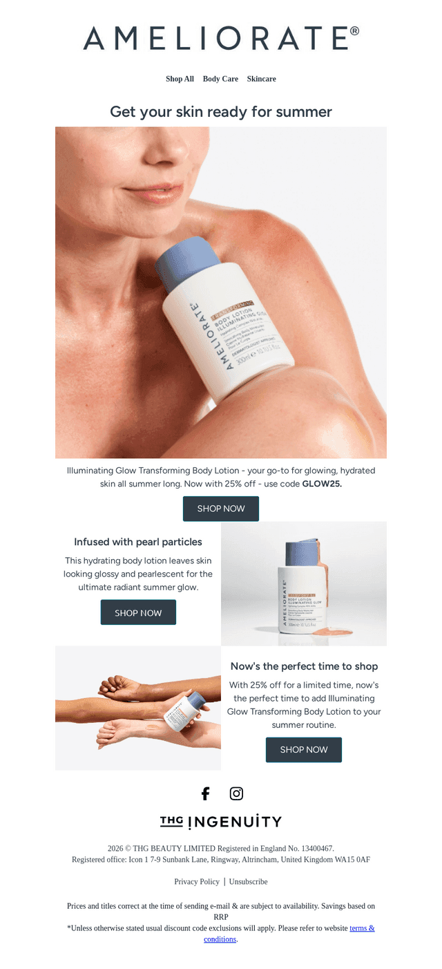 Ameliorate UK email from Sat, Jun 6, 2026