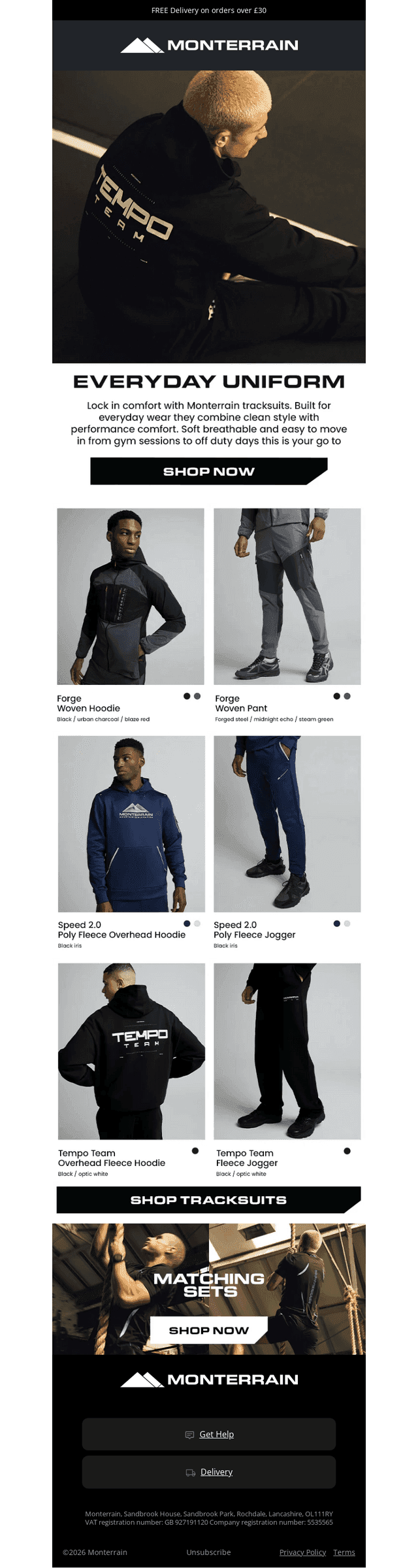Tracksuits built for motion 🔥