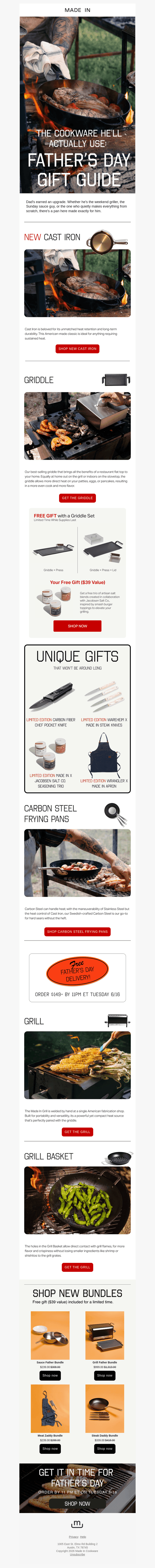 Your Father's Day Gift Guide Is Here