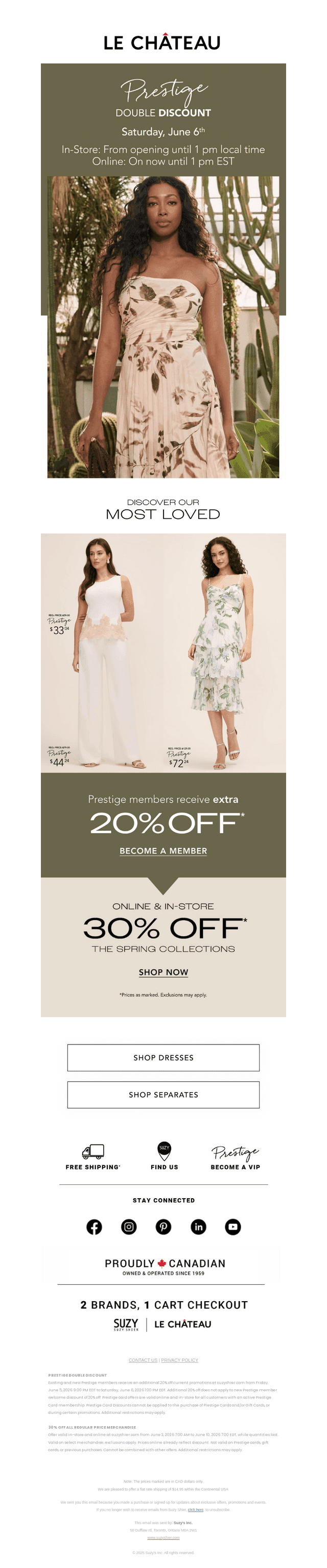 DOUBLE DISCOUNT IS ALMOST OVER