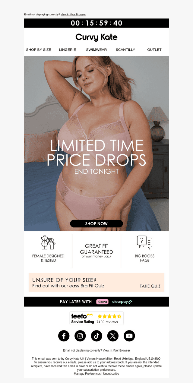 Final hours for PRICE ↓ DROPS ↓