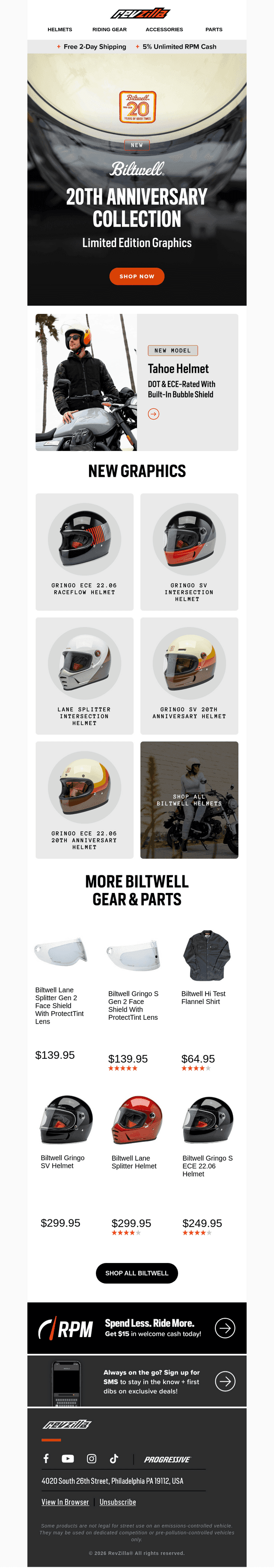 RevZilla email from Sun, Jun 7, 2026