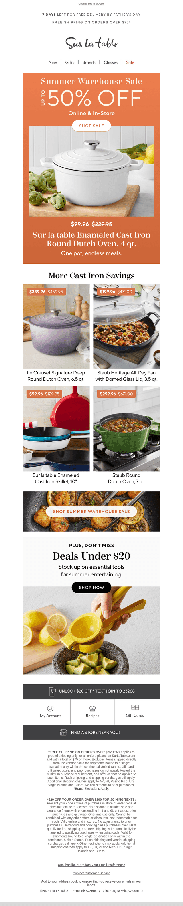 Get this dutch oven for under $100.