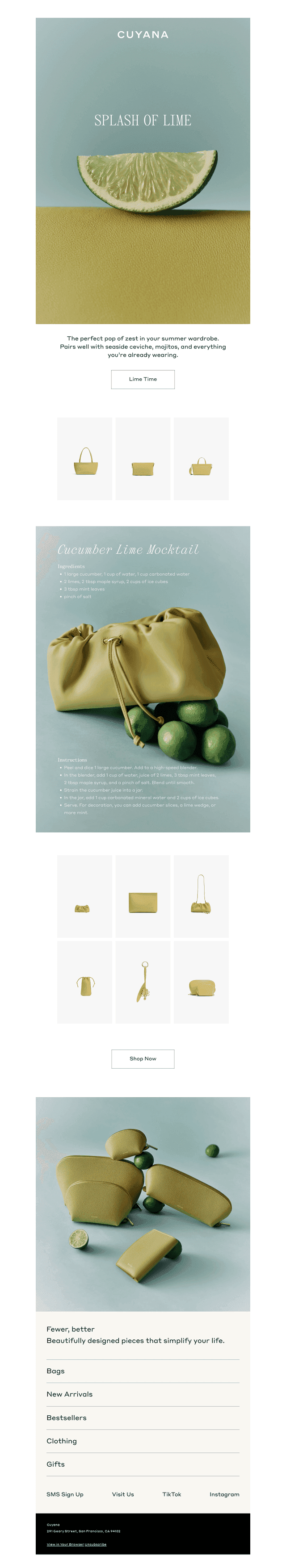A Splash of Lime