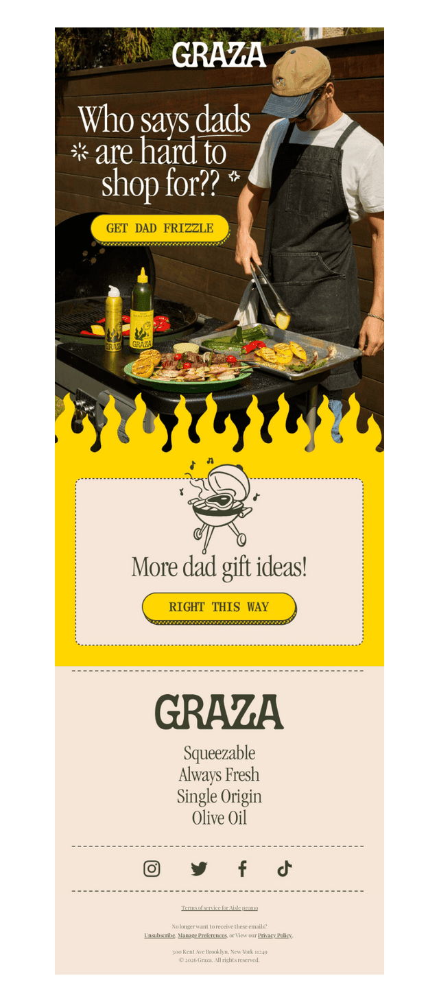 Graza email from Sun, Jun 7, 2026