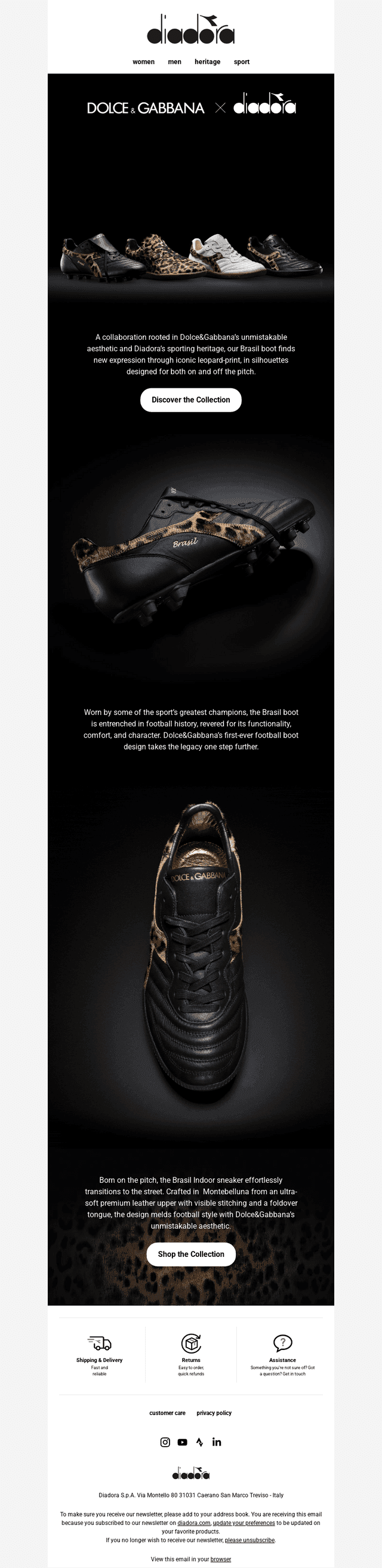 Diadora email from Mon, Jun 8, 2026