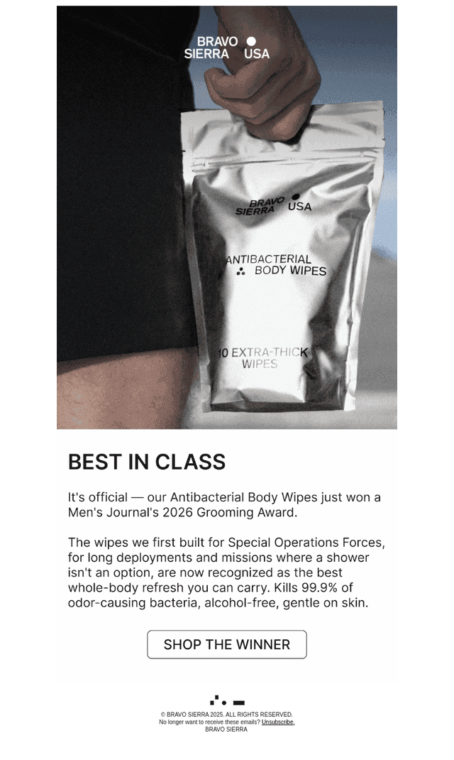 Officially Award-Winning