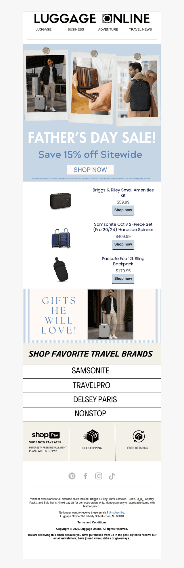 Gift Him Something Special!