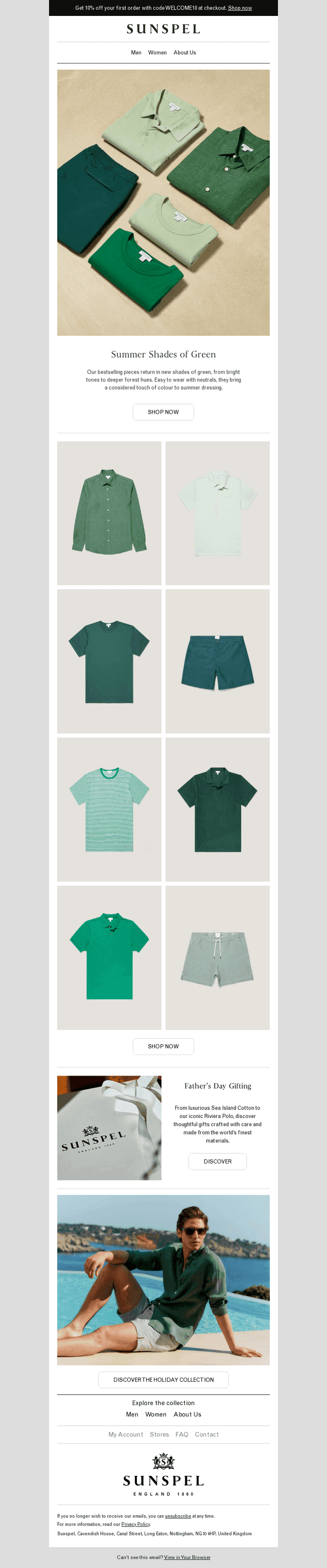 Summer Shades of Green