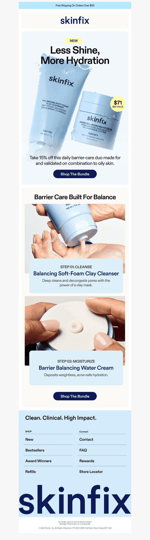 NEW Oil-Balancing Hydration Duo