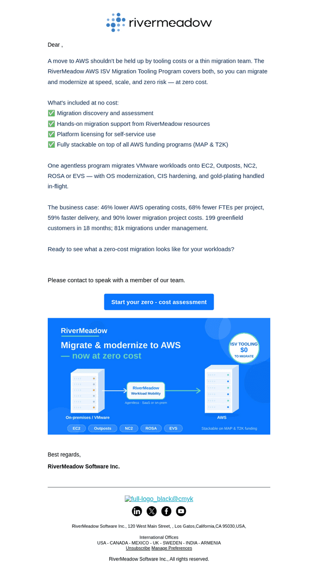 RiverMeadow email from Tue, Jun 9, 2026