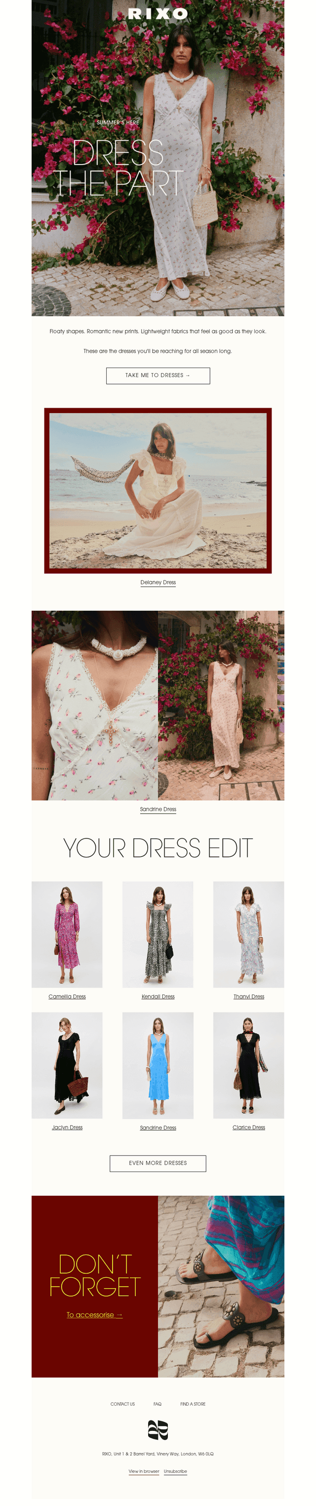 THE SUMMER DRESS ROUND UP