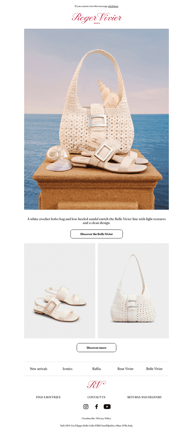 White Belle Vivier