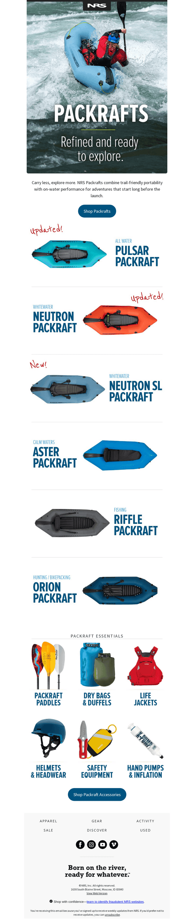 Packrafts: Small Boats, Big Possibilities