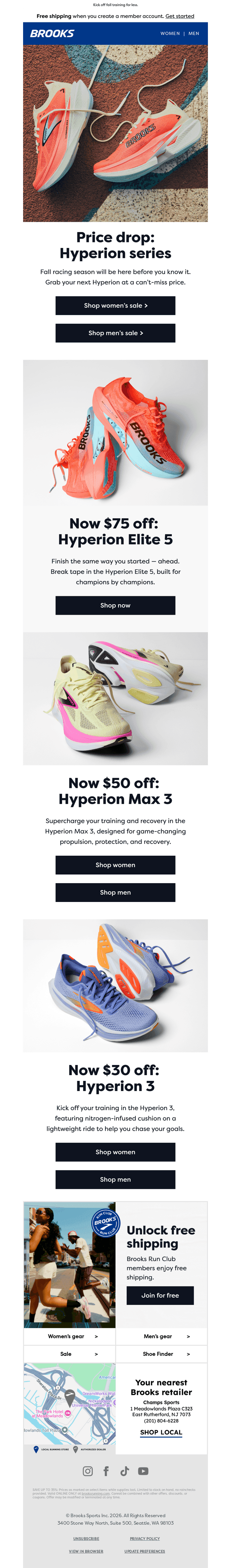 Save up to $75 on the Hyperion series.
