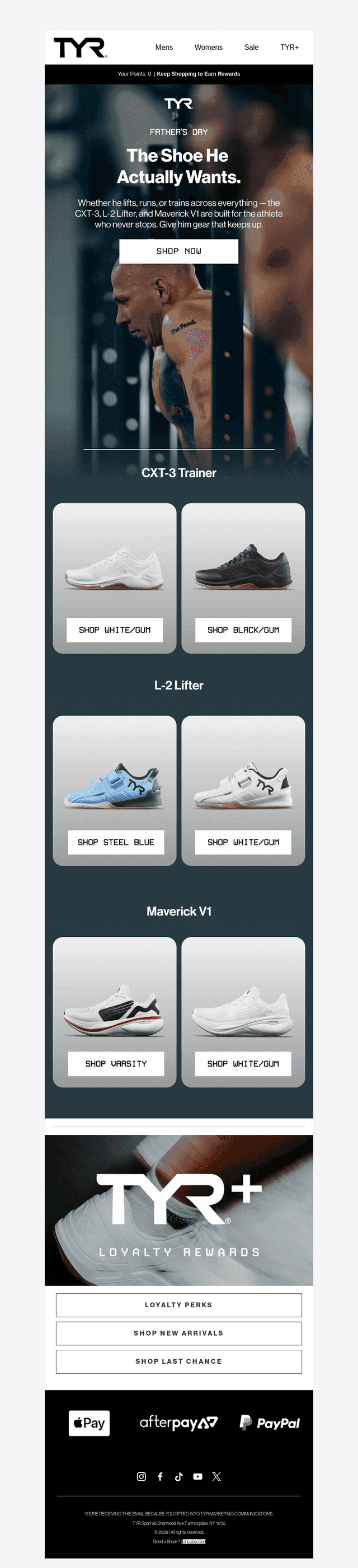 The Shoe He Actually Wants.