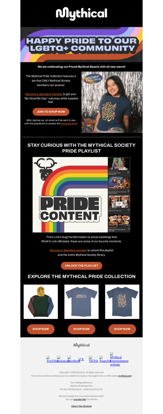 Be Your Mythical PROUDEST 🏳️‍🌈