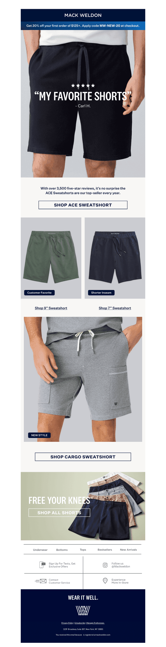Our customers’ favorite shorts.