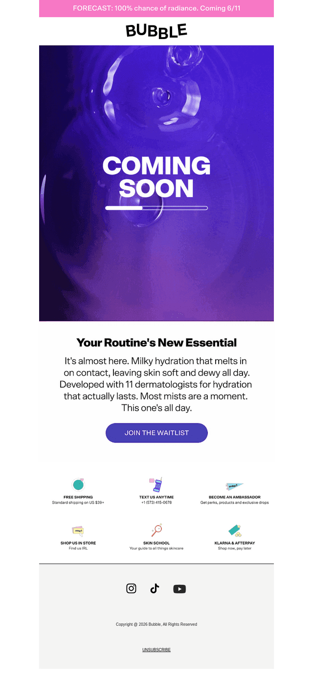 Bubble email from Thu, Jun 11, 2026
