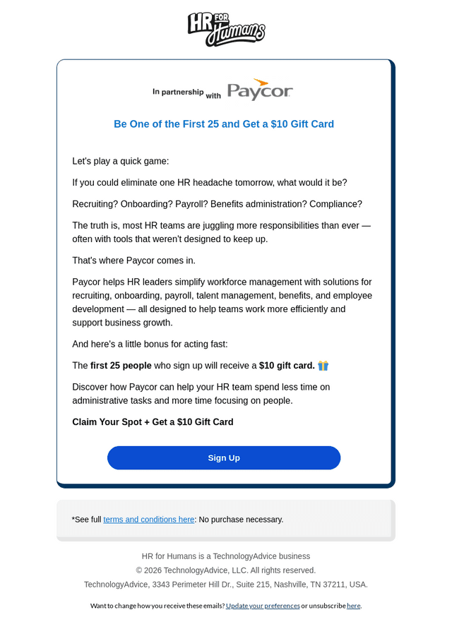 TechnologyAdvice email from Thu, Jun 11, 2026