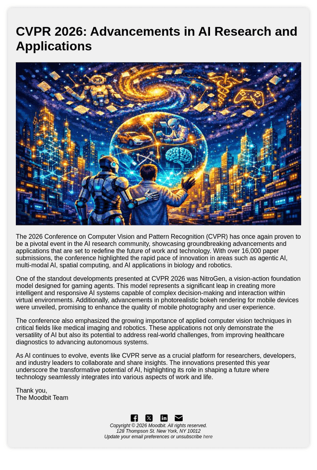 NitroGen and Beyond: CVPR 2026's AI Breakthroughs
