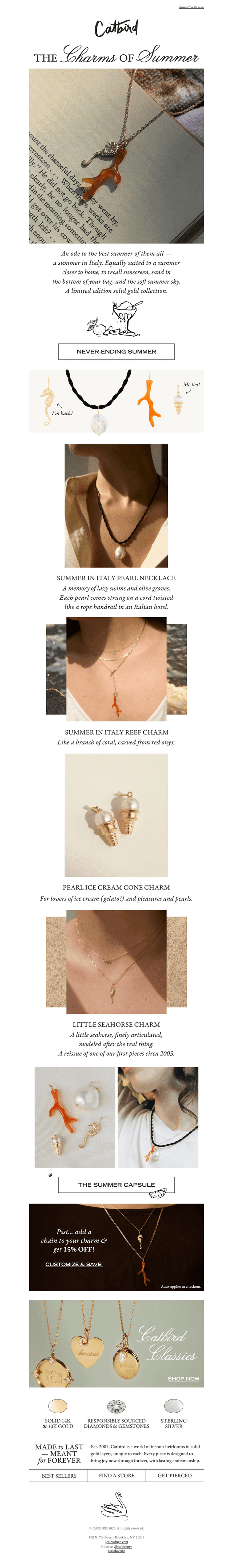 IT'S HERE: The Summer Charms