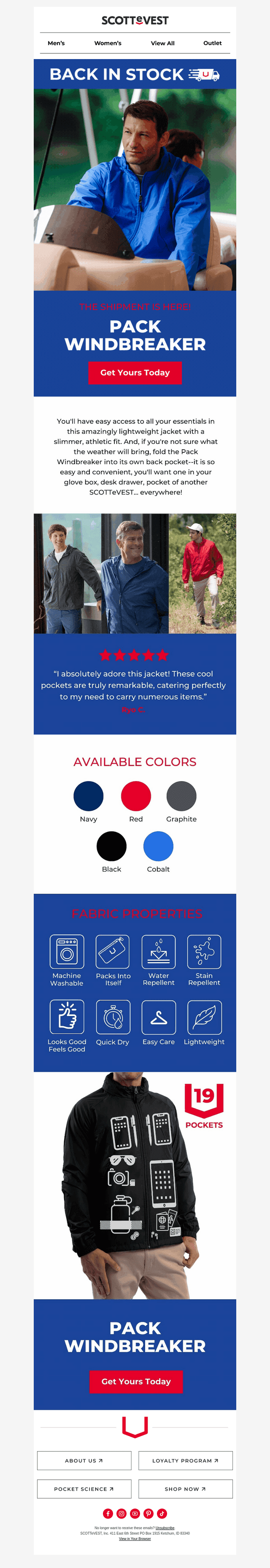 Scottevest email from Thu, Jun 11, 2026