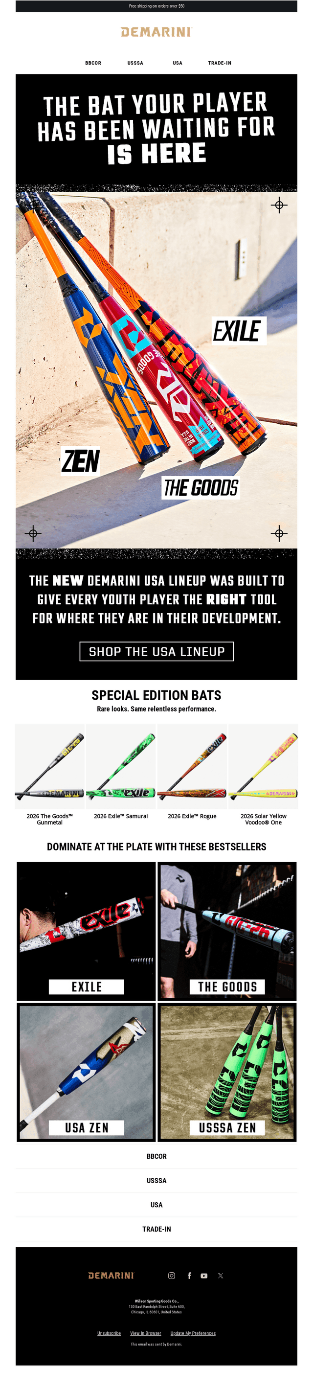 Your player's next bat just dropped. 🙌