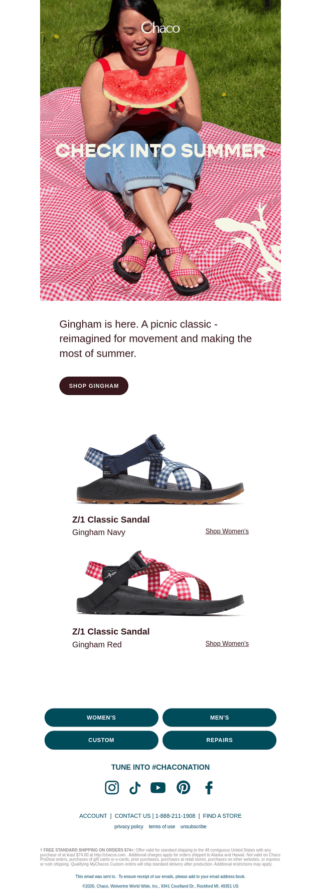 Chaco email from Thu, Jun 11, 2026