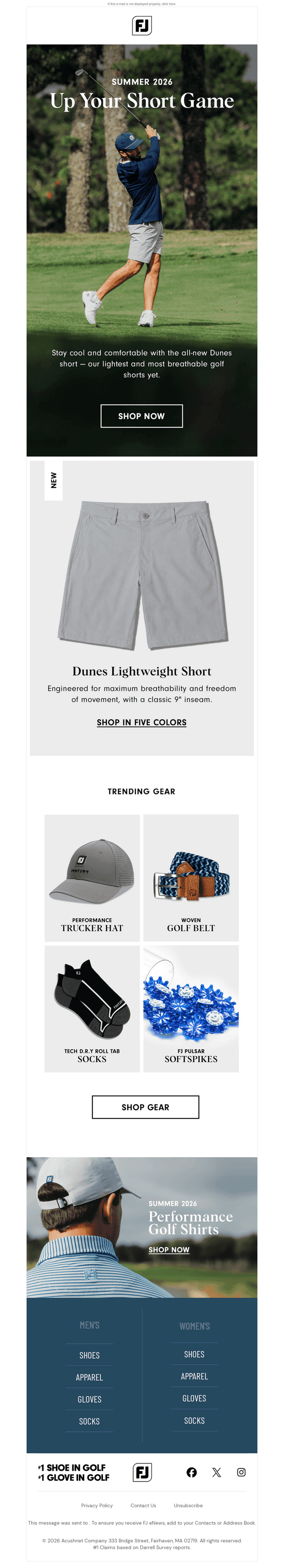 Trending Now: Lightweight Shorts