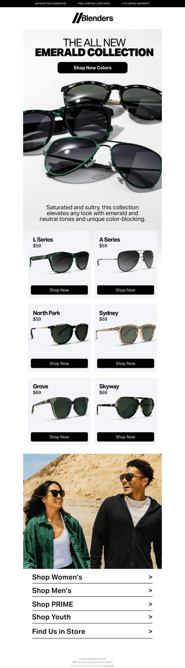 NEW DROP // Emerald Colorway