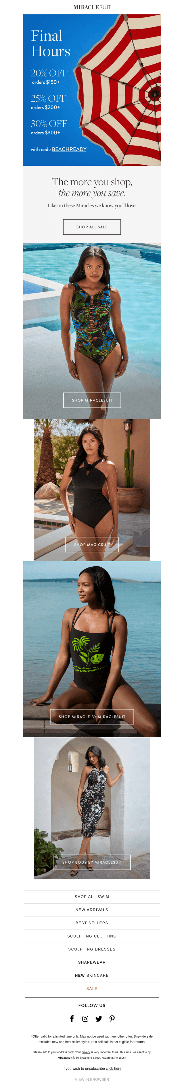 Ends Tonight! Up to 30% OFF