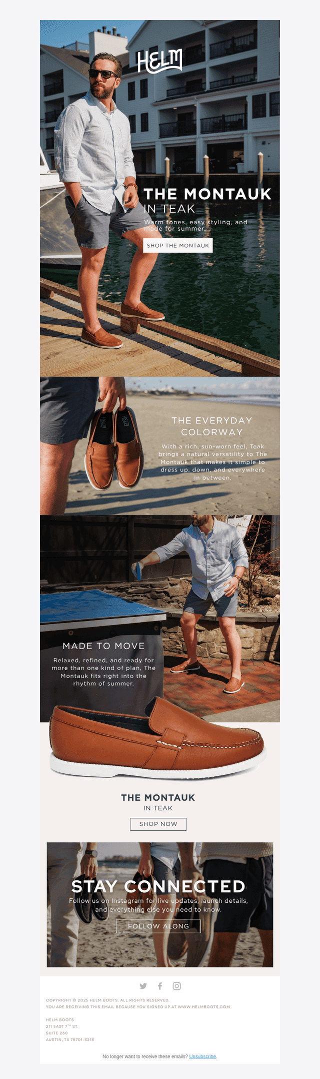 Your Summer Staple, in Teak