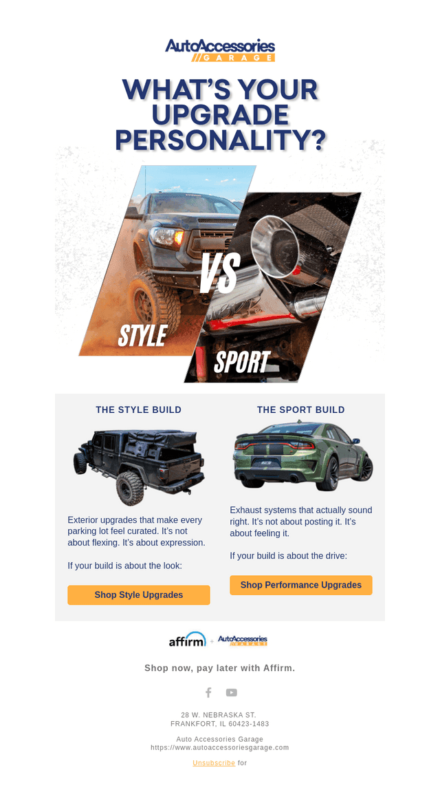 Style Mode or Sport Mode?