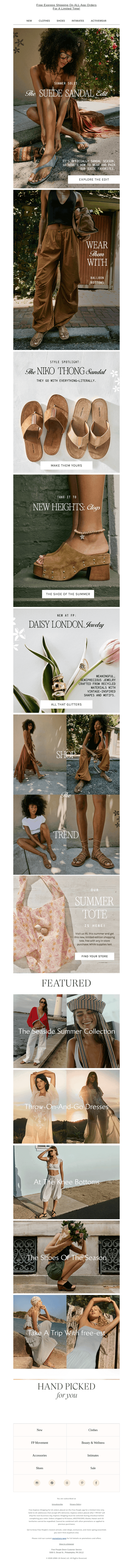 Suede + Sandals = The Perfect Pair