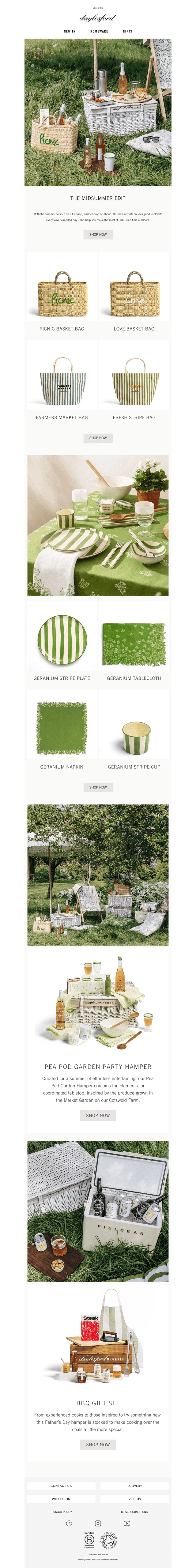 New In: Made for midsummer