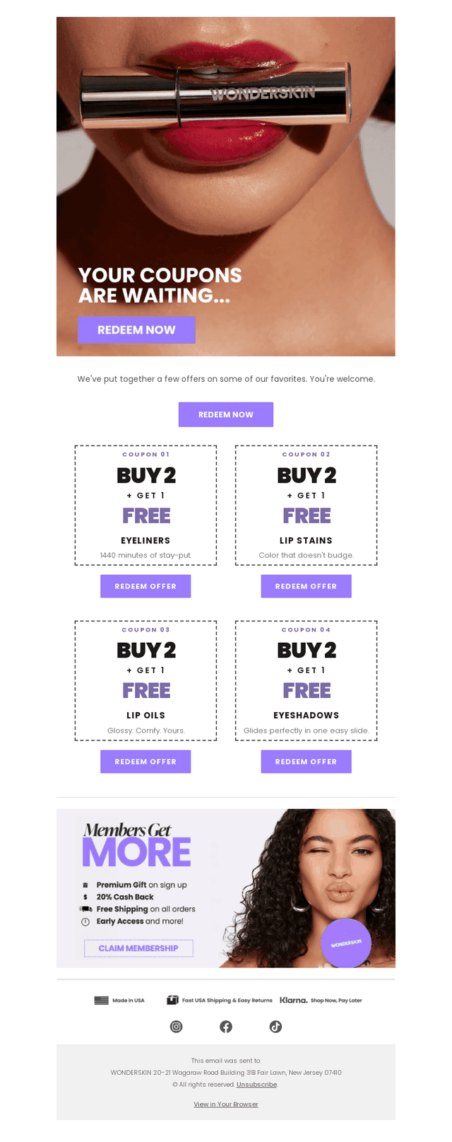 Your coupons are waiting