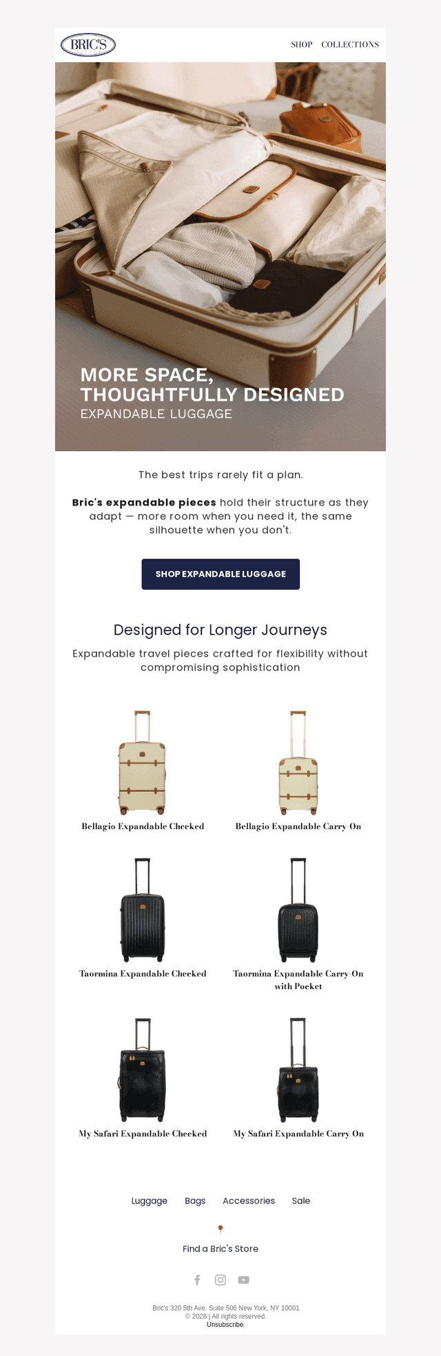 Need More Space? Meet Our Expandable Styles