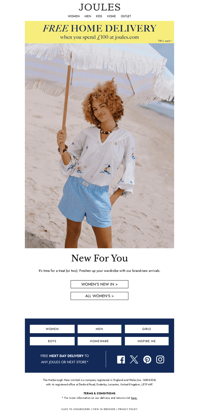 Joules email from Sun, Jun 14, 2026