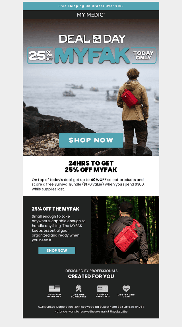 Look Who’s Back at 25% OFF