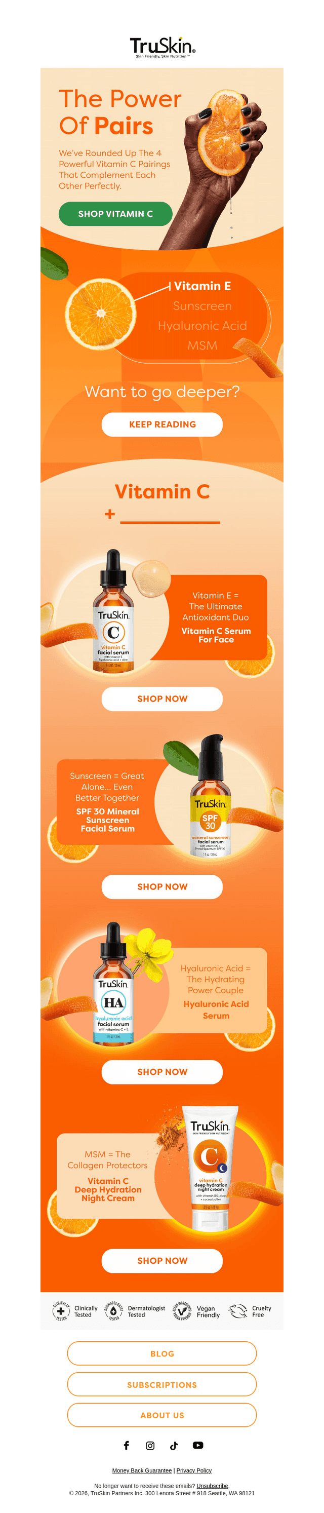 4 ways we made Vitamin C even better 🍊🍊