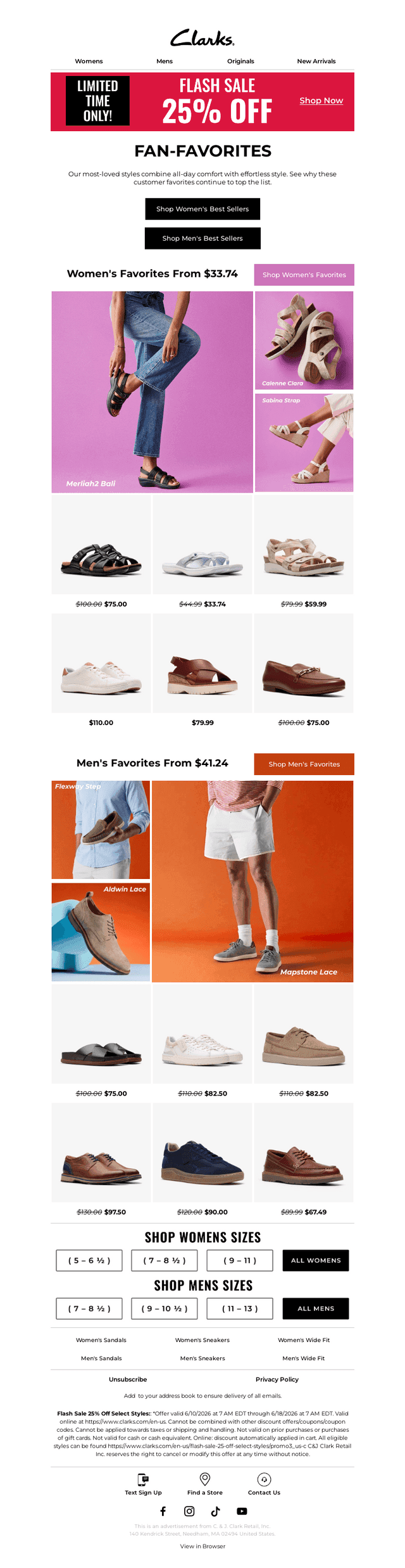 Best Sellers + Select Styles 25% Off = Don't Wait