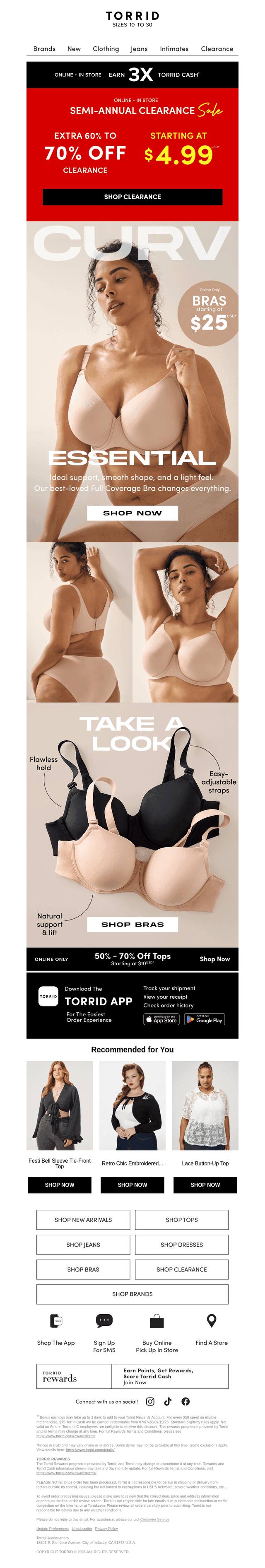 Life-changing bras starting at $25 right now!