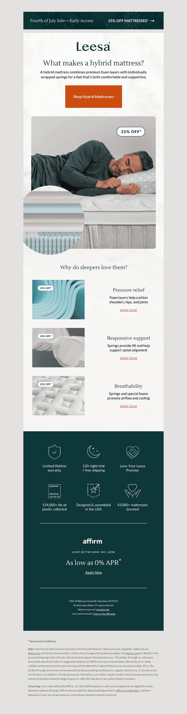 What makes a hybrid mattress different?