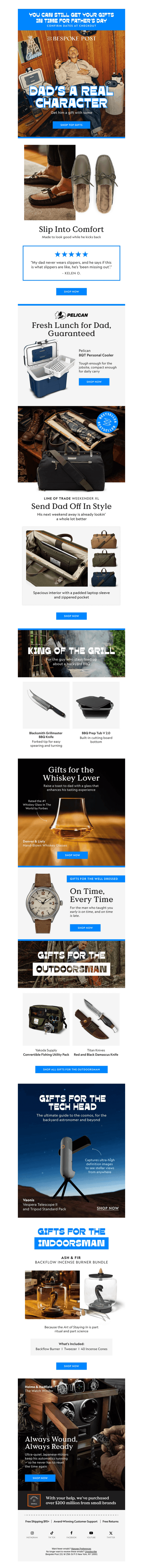 Father’s Day Edit: One Week to Go