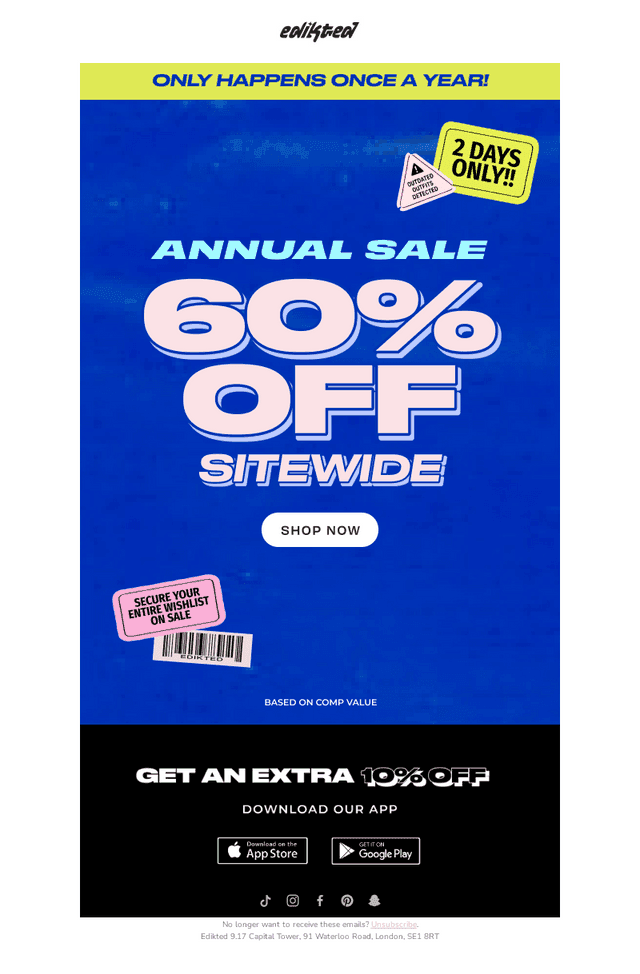 💥ANNUAL SALE IS ON💥