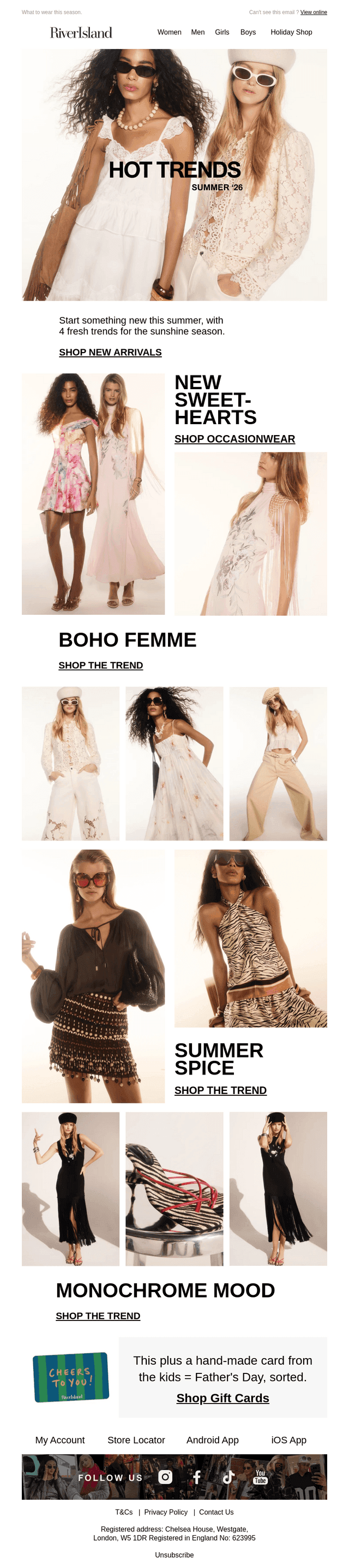 4 trends for Summer '26