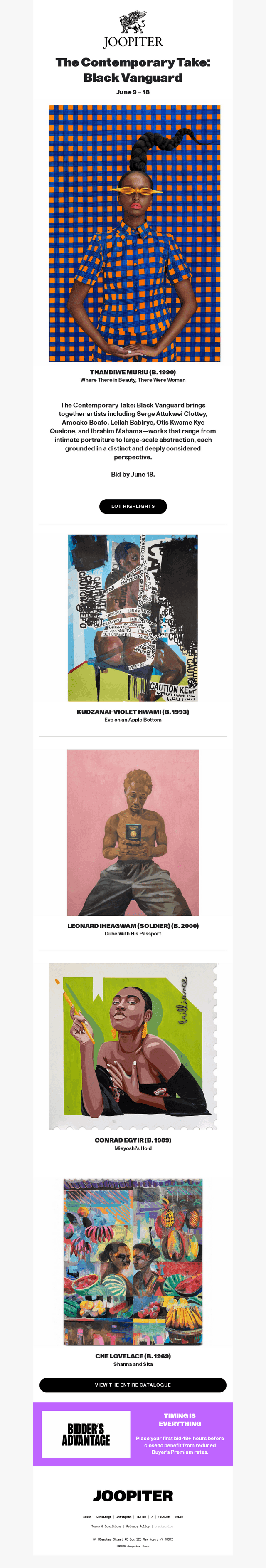 The Contemporary Take: Black Vanguard