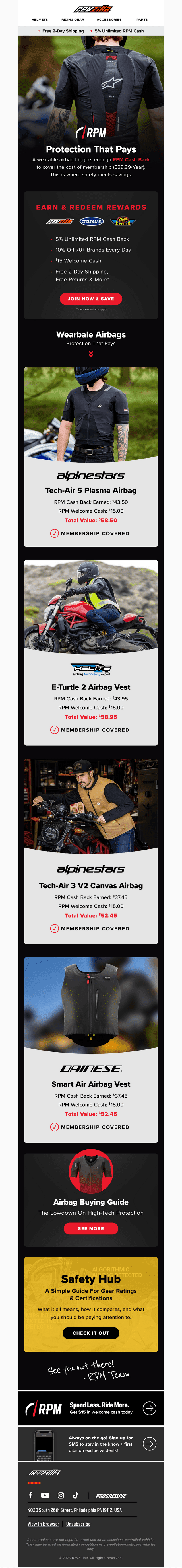 RevZilla email from Sun, Jun 14, 2026