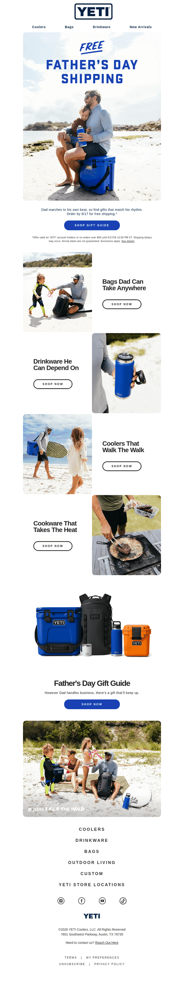 FREE Shipping For Father’s Day